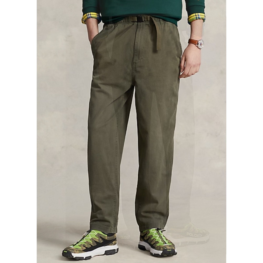 Polo Ralph Lauren Mens Relaxed‎ Fit Climbing Pants Olive Green XL Gorpcore NWT